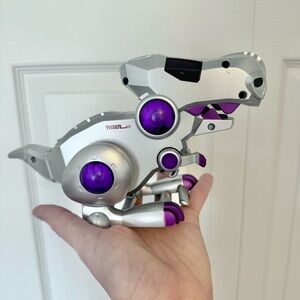 2001 Y2K Tiger Electronics Dino-Chi T-Rex Purple - AS IS